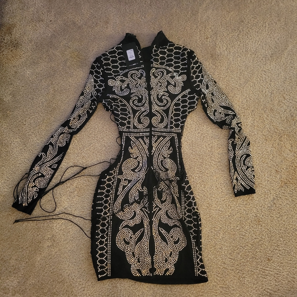Dynasty studded dress